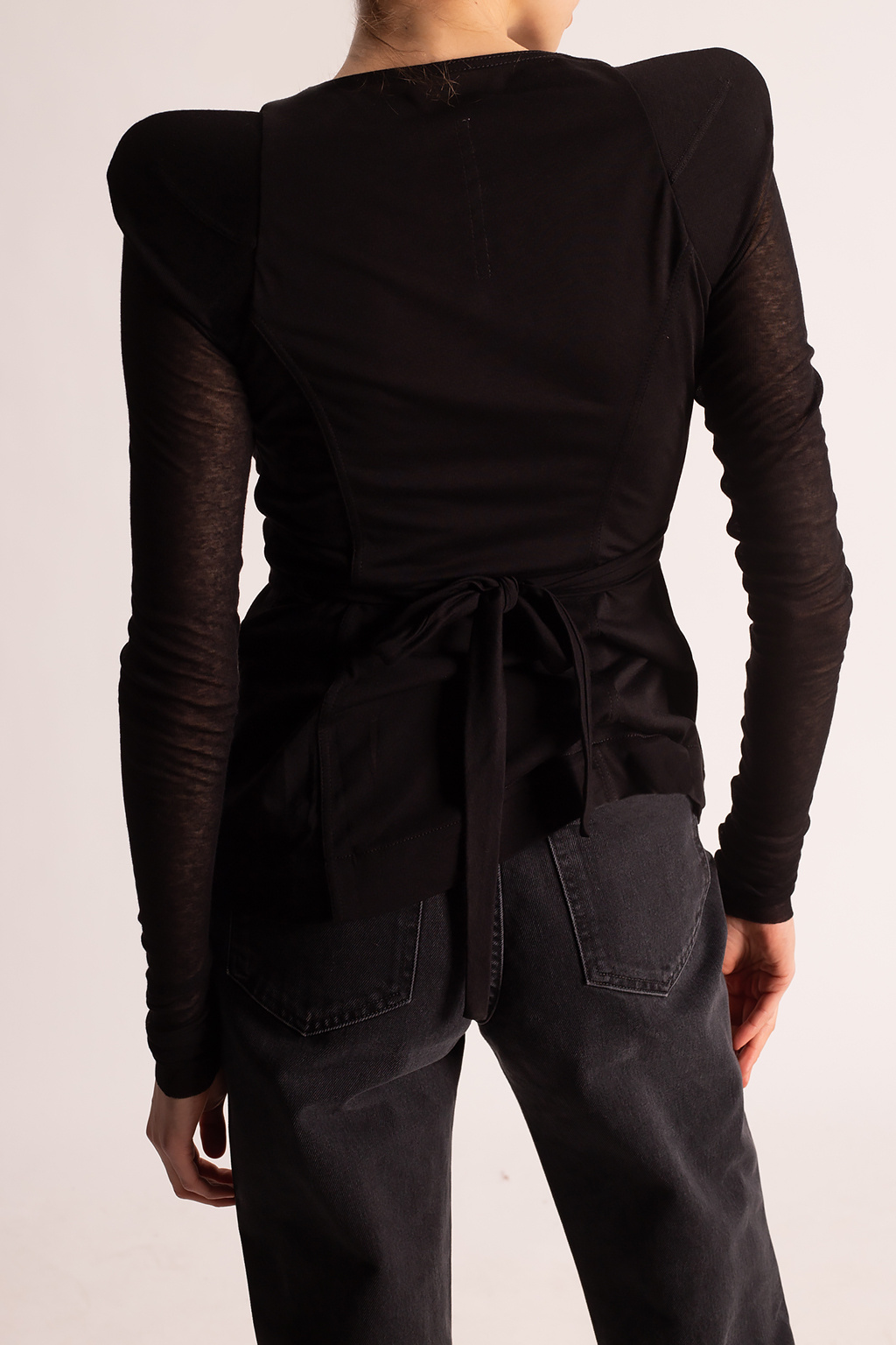 Rick Owens Lilies Tie waist top